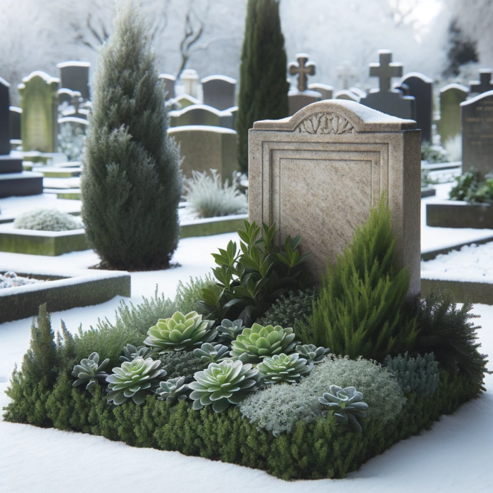 Ratgeber zur Grabbepflanzung im Winter Passende Pflanzen für jedes Grab.